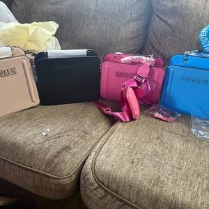 Steve Madden Women's Crossbody Bag - Black, Pink, Blue, Tan